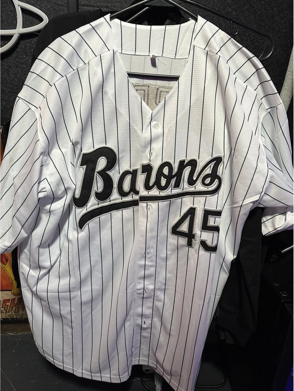 Michael Jordan Birmingham Barons Baseball Jersey #45 SIZE:XL